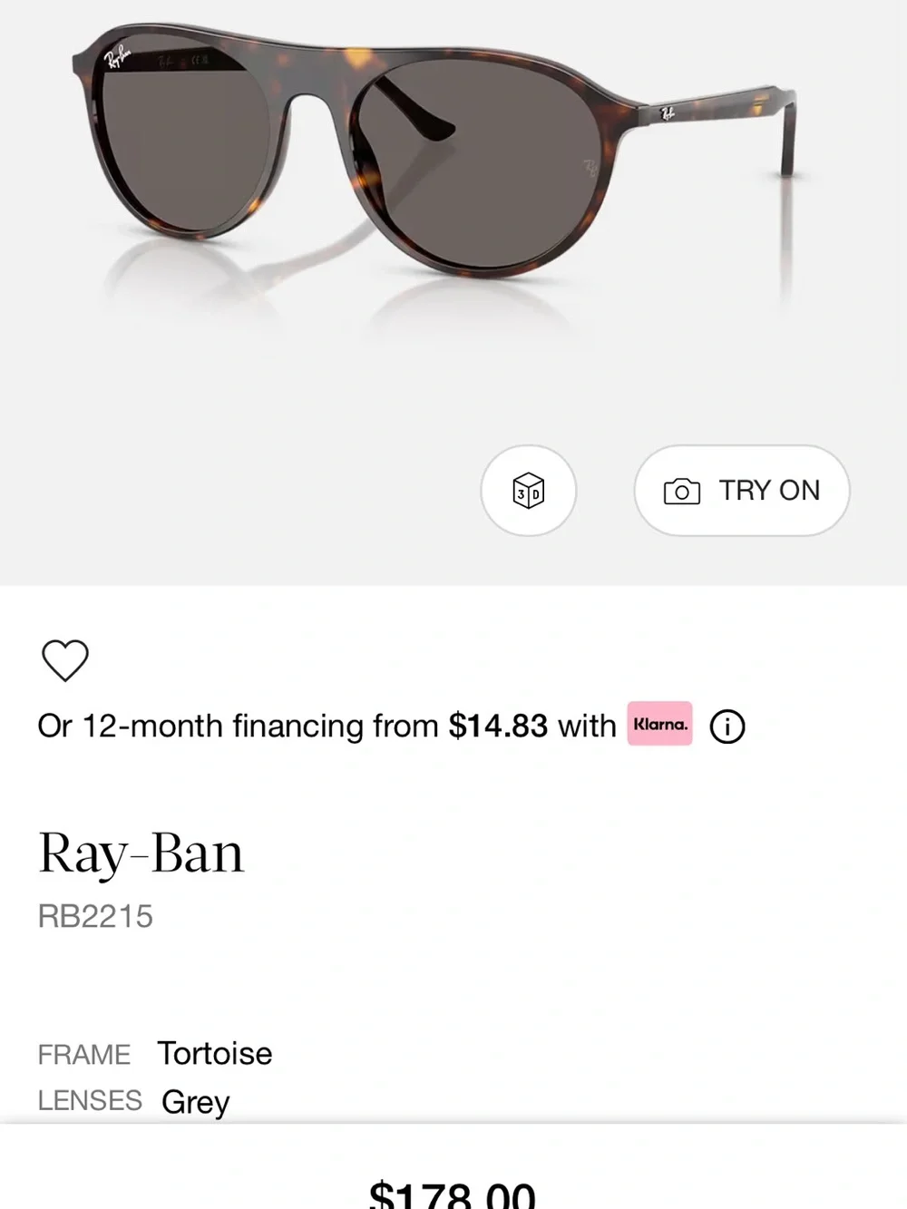 Ray-Ban Brown Tortoiseshell Frame Sunglasses with Dark Brown Lenses